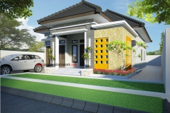 Rumah-Minimalis-Cantik-Unik-di-Solo